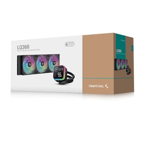 WATERCOOLING DEEPCOOL LQ360 ARGB BLACK LCD